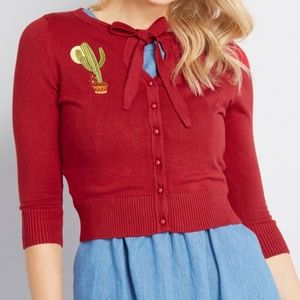 CACTUS CARDIGAN SWEATER